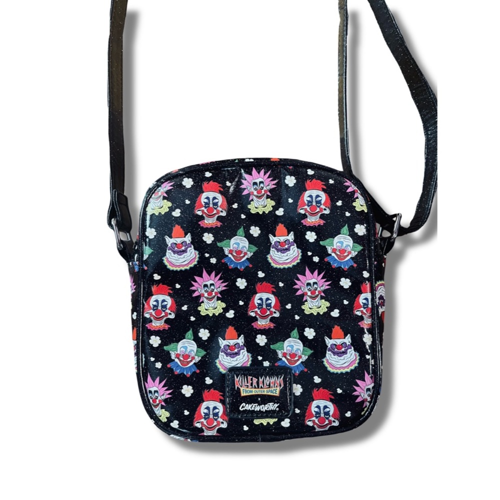 Cakeworthy Killer Klowns From Outer Space Crossbody Bag - Picture 3 of 10